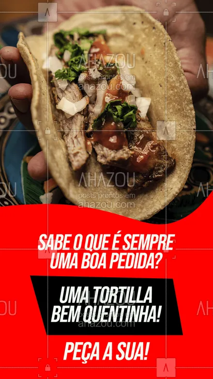 posts, legendas e frases de cozinha mexicana para whatsapp, instagram e facebook: São diversos sabores para melhorar o seu dia! ?? 
#tortilla #comidamexicana #ahazoutaste  #cozinhamexicana #vivamexico #texmex