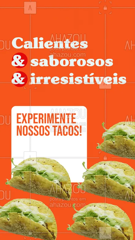 posts, legendas e frases de cozinha mexicana para whatsapp, instagram e facebook: Temos diversos recheios para você escolher, faça o seu pedido! 😋🌮
#tacos #ahazoutaste #cozinhamexicana  #comidamexicana  #vivamexico  #texmex 