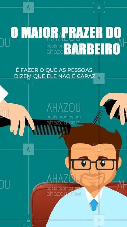 posts, legendas e frases de barbearia para whatsapp, instagram e facebook: O que eu quero mesmo é ir além e me superar a cada dia! #barbearia #ahazou #barbershop #barbeiro