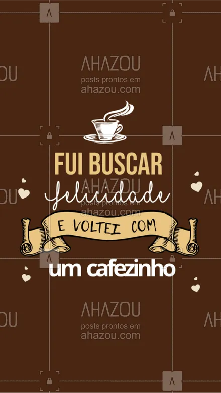 posts, legendas e frases de cafés para whatsapp, instagram e facebook: Um cafézinho é bom demais! ☕ #cafe #ahazoutaste #cafezinho #motivacional
