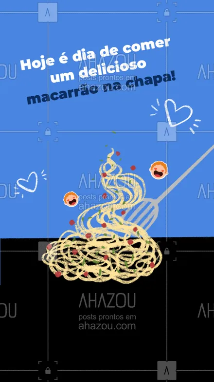 posts, legendas e frases de cozinha italiana para whatsapp, instagram e facebook: Se você também está com aquela vontade de comer um maravilhoso  macarrão na chapa, venham experimentar o nosso! Estamos te esperando hein. #Macarrão #Convite #ahazoutaste #MacarrãoNaChapa #Massas 