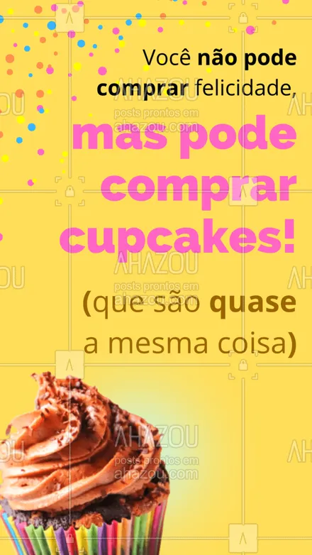 posts, legendas e frases de confeitaria para whatsapp, instagram e facebook:  E são bem saborosos também. Venha aproveitar! ??
#cupcake #bolo #doces #ahazoutaste #confeitariaartesanal #confeitaria