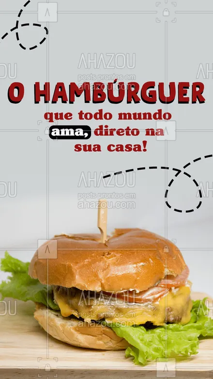 posts, legendas e frases de hamburguer para whatsapp, instagram e facebook: O que você está esperando para fazer o seu pedido?! 🤩🍔
#delivery #burger #ahazoutaste  #hamburgueriaartesanal  #hamburgueria  #burgerlovers 