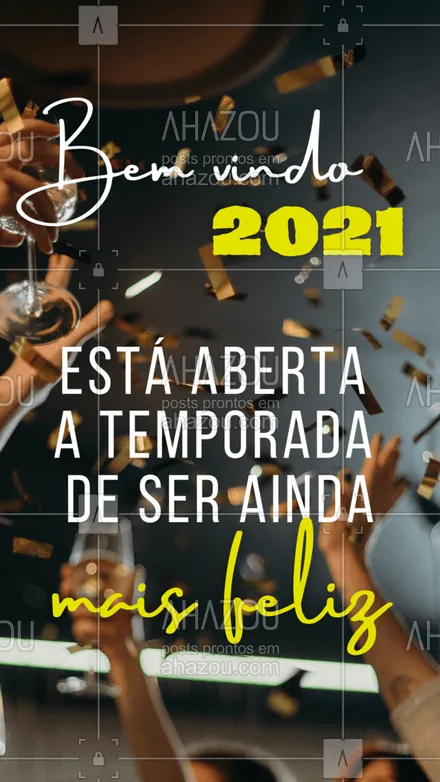 posts, legendas e frases de posts para todos para whatsapp, instagram e facebook: Você está preparado?? 
#BemVindo #2021 #AnoNovo #Ahazou
