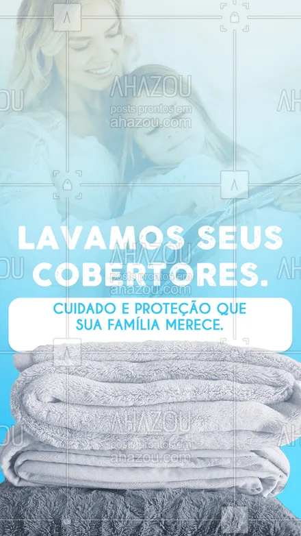 posts, legendas e frases de lavanderia para whatsapp, instagram e facebook: A higienização adequada dos cobertores é muito importante para prevenir doenças e alergias💦! Faça o melhor para sua família. Traga seus cobertores que cuidamos disso! #lavagemdecobertor #lavagemehigienizaçao #confortoepraticidade #AhazouServiços
