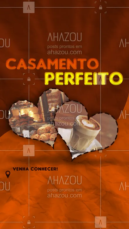 posts, legendas e frases de cafés para whatsapp, instagram e facebook: O casamento perfeito, um delicioso pão doce e um cafézinho! Não tem coisa melhor! Venha conhecer o melhor café e padaria da região!  #ahazou #ahazoucafe #cafecompleto #teamband