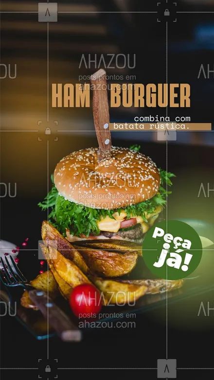 posts, legendas e frases de hamburguer para whatsapp, instagram e facebook: A duplinha mais pedida aqui na nossa hamburgueria.
Venha ou peça pelo delivery, você vai se apaixonar.
#ahazoutaste  #burger  #burgerlovers  #artesanal  #hamburgueria 