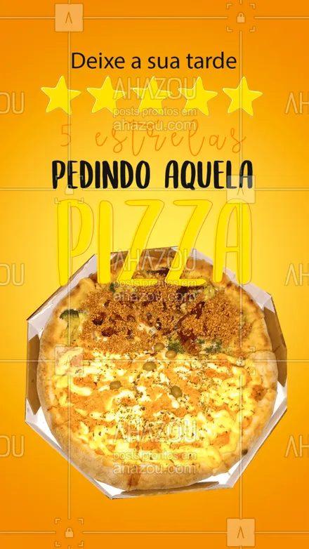 posts, legendas e frases de pizzaria para whatsapp, instagram e facebook: Qualquer tarde fica boa pedindo aquela pizza! ??
#BoaTarde #Pizza #ahazoutaste #Pizzaria  #pizzalovers
