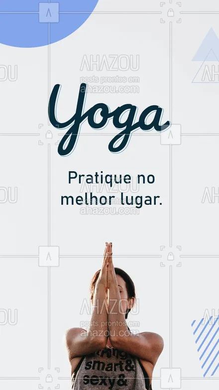 posts, legendas e frases de yoga para whatsapp, instagram e facebook: Esperamos você para praticar yoga com a gente.
Temos diversos níveis. 
Se matricule em nossas aulas!
#AhazouSaude  #namaste  #yoga  #yogainspiration  #yogalife 