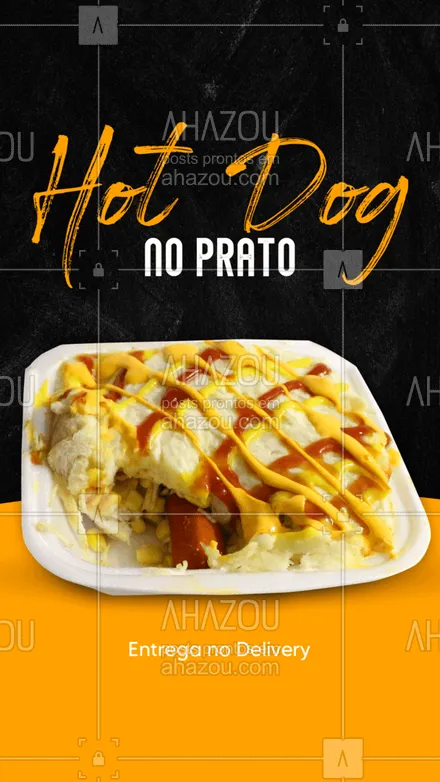 posts, legendas e frases de hot dog  para whatsapp, instagram e facebook: Pra ficar perfeito, só falta você pedir. ? #ahazoutaste  #cachorroquente #hotdog #hotdognoprato #delivery 