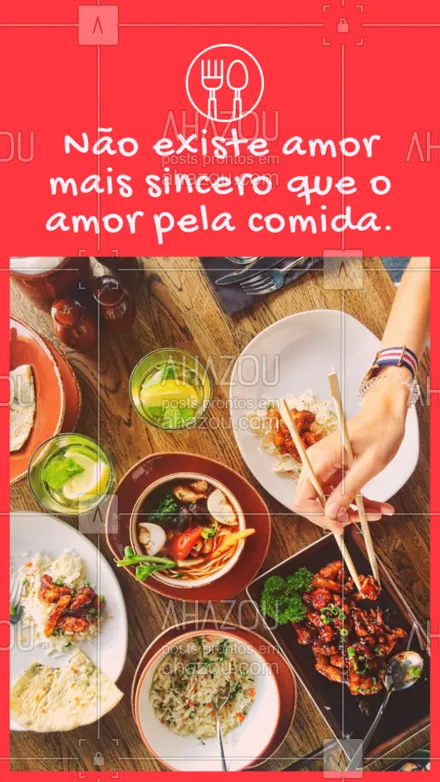 posts, legendas e frases de assuntos variados de gastronomia para whatsapp, instagram e facebook: Quem concorda? Comida, eu te amo! ? #gastronomia #ahazoutaste #engraçado 