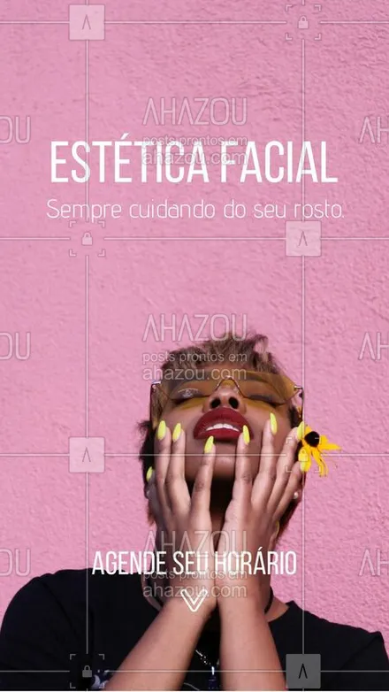 posts, legendas e frases de estética facial para whatsapp, instagram e facebook: #storie #ahazou #sempre
