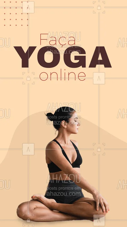 posts, legendas e frases de yoga para whatsapp, instagram e facebook: Dou aulas de Yoga na modalidade online.
Não deixe de aproveitar esta oportunidade.
Entre em contato e agende a sua.
#AhazouSaude #yogaonline #pratica  #yogainspiration  #yogalife  #meditation 
