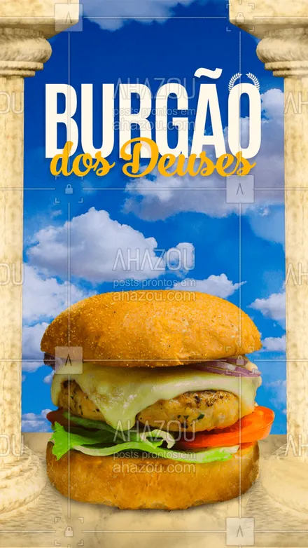 posts, legendas e frases de hamburguer para whatsapp, instagram e facebook: Aqui você encontra cada burgão dos deuses... que dá até vontade de pedir todos! ?❤️ 
#ahazoutaste  #hamburgueria #burgerlovers #burger
