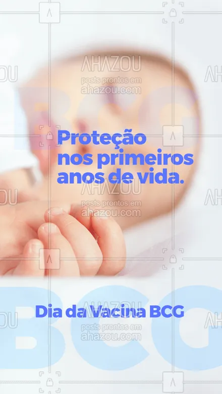 posts, legendas e frases de assuntos variados de Saúde e Bem-Estar para whatsapp, instagram e facebook: Os primeiros anos de vida são essenciais para o seu bebê e ele deve ser protegido. Por isso, leve ele para tomar a vacina BCG e garanta a proteção contra as formas mais graves de Tuberculose. 🧒💉 #vacina #diadavacinaBCG #vacinaBCG #BCG #vacinacao #bebe #crianca #prevencao #protecao #vacinar #AhazouSaude #saude  #viverbem  #qualidadedevida  #cuidese  #bemestar 