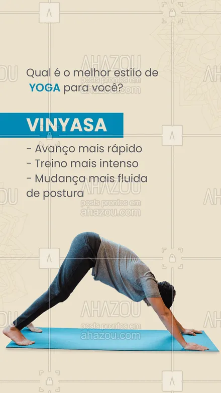 posts, legendas e frases de yoga para whatsapp, instagram e facebook: Cada técnica de Yoga tem um objetivo e uma filosofia um pouco diferente! #AhazouSaude #yogainspiration #namaste #yoga #yogalife #meditation #mantra #respiracao #consciencia #meditacao 