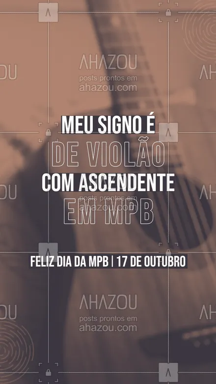 posts, legendas e frases de música & instrumentos para whatsapp, instagram e facebook: Feliz dia da Música Popular Brasileiro para todos os músicos do nosso Brasil. #AhazouEdu #MPB #diadaMPB  #música