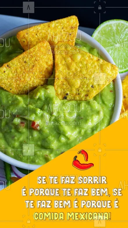 posts, legendas e frases de cozinha mexicana para whatsapp, instagram e facebook: E se faz bem precisa comer em dobro! ???
#ComidaMexicana #Texmex #ahazoutaste #vivamexico #ahazoutaste 