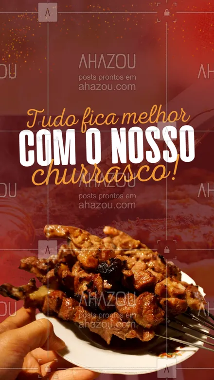 posts, legendas e frases de açougue & churrasco para whatsapp, instagram e facebook: Afinal, se tem uma coisa que um bom brasileiro aprecia, é um bom churrasco. Experimente o nosso! 🥩🤩
#ahazoutaste #açougue  #barbecue  #bbq  #churrasco  #churrascoterapia  #meatlover 