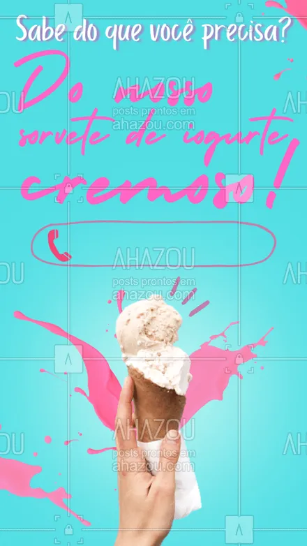 posts, legendas e frases de gelados & açaiteria para whatsapp, instagram e facebook: Bateu a vontade de tomar um sorvete? Experimente nosso sorvete de iogurte cremoso! Levamos até você! ? #ahazoutaste  #cupuaçú #açaíteria #gelados #icecream #sorvete #sorveteria #açaí #sorvetedeiogurtecremoso #pedido #delivery #entrega #iogurtecremoso #experimente