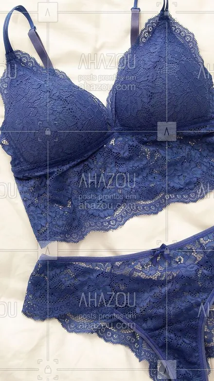 posts, legendas e frases de liebe lingerie para whatsapp, instagram e facebook: O nosso conjunto queridinho, agora ainda mais lindo, na cor lazuli 💙 . #liebelingerie #lingerie #underwear #ahazouliebe #ahazourevenda