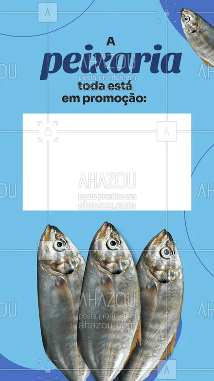 posts, legendas e frases de peixes & frutos do mar para whatsapp, instagram e facebook: Todos os produtos da peixaria estão em promoção, corra para aproveitar. #editável #convite #ahazoutaste #peixes #promoção #frutosdomar