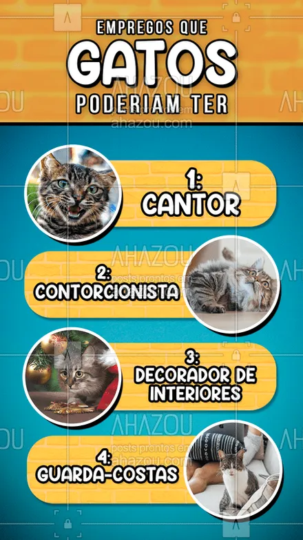 posts, legendas e frases de assuntos variados de Pets para whatsapp, instagram e facebook: Porque gatos são a alma de todas as festas. ?? #pet #petlover  #petcare  #veterinario  #ahazou #gato  #cat  #ahazoupet	
