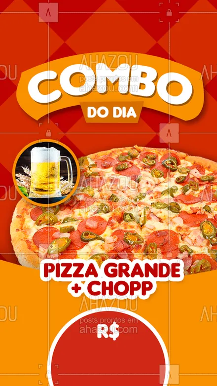 posts, legendas e frases de pizzaria para whatsapp, instagram e facebook: Hoje é dia de combo ? Porque pizza e preço bom a gente gosta, e muuito! ??
#combododia #combo #pizza #pizzaria #ahazoutaste #bandbeauty 