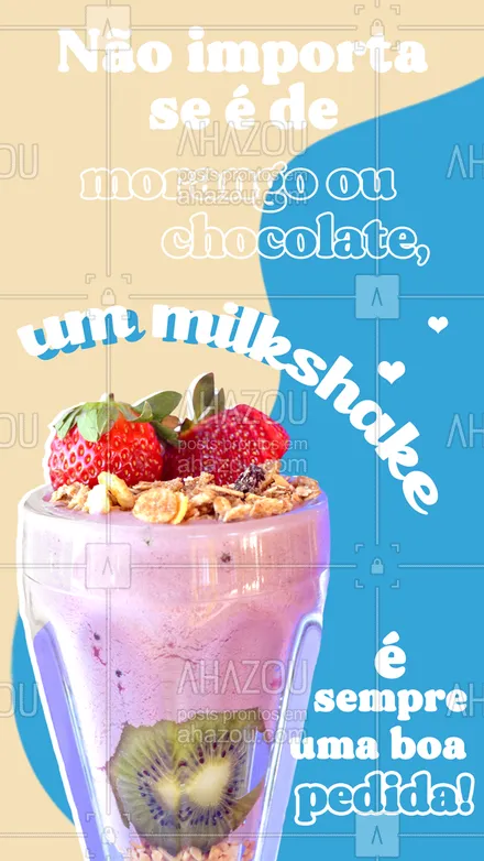 posts, legendas e frases de gelados & açaiteria para whatsapp, instagram e facebook: E aí, qual vai ser o seu milkshake de hoje? 😋
#milkshake #sorvete #ahazoutaste  #sorveteria  #icecream  #gelados 