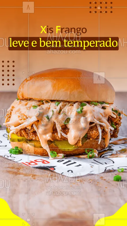 posts, legendas e frases de hamburguer para whatsapp, instagram e facebook: O melhor lanche de frango que você vai comer em toda sua vida está aqui te esperando, vem provar! #ahazoutaste #xisfrango #xfrango #lanche #hamburgueria  #burgerlovers #instafood