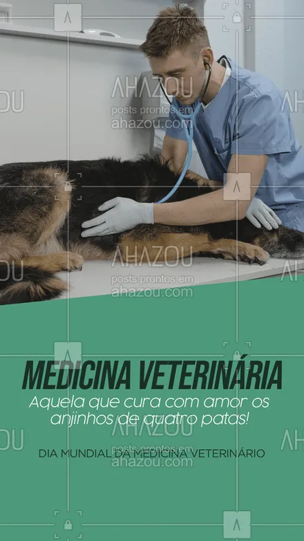posts, legendas e frases de veterinário para whatsapp, instagram e facebook: A medicina veterinária com certeza é uma das profissões mais nobres! 👏🏻💙💪🏻
#diadamedicinaveterinaria #medicinaveterinaria #AhazouPet #petvet  #veterinaria  #vet  #medvet 