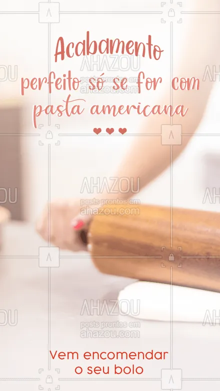 posts, legendas e frases de confeitaria para whatsapp, instagram e facebook: Aqui nós fazemos nosso acabamentos personalizados em pasta americana, vem encomendar o seu bolo e se encantar ? #ahazoutaste  #confeitaria #bolo #doces #pastaamericana #personalizado 