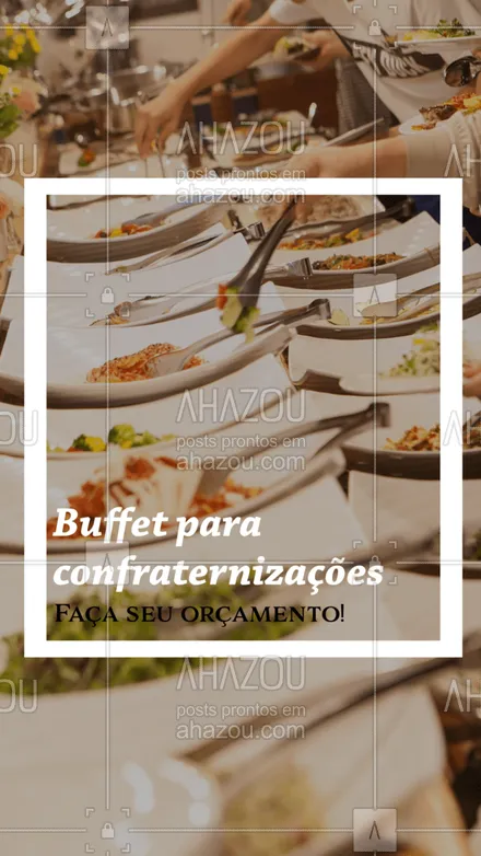 posts, legendas e frases de buffet & eventos para whatsapp, instagram e facebook: Não a importa a confraternização, nós temos o buffet ideal. Entre em contato para fazer seu orçamento! #ahazoutaste #buffet #festa #confraternizacao #ahazoutaste 