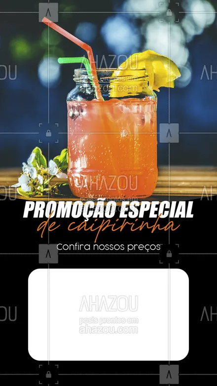 posts, legendas e frases de bares para whatsapp, instagram e facebook: Essa promoção é válida por tempo limitado, não perca essa oportunidade! #ahazoutaste #bar  #cocktails  #drinks  #lounge  #pub #caipirinha