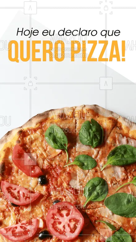 posts, legendas e frases de pizzaria para whatsapp, instagram e facebook: Esteja decidido a saborear o sabor inconfundível de uma pizza! Faça seu pedido ??
#pizza #food #bandbeauty #ahazou