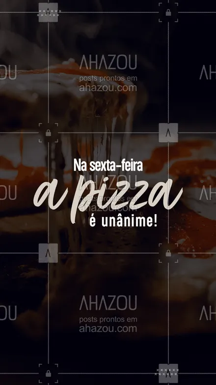 posts, legendas e frases de pizzaria para whatsapp, instagram e facebook: Todo mundo sabe que sexta pede aquela pizza marota... Qual vai ser a pedida de hoje? 🍕👀
#ahazoutaste #pizzalife  #pizza  #pizzalovers  #pizzaria 