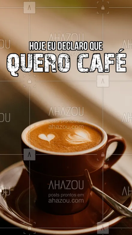 posts, legendas e frases de cafés para whatsapp, instagram e facebook: Declare sua vontade aqui, e vem saborear o melhor sabor do café ☕❣
#cafe #coffee #bandbeauty #ahazou