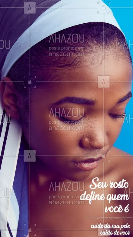 posts, legendas e frases de estética facial para whatsapp, instagram e facebook: #ahazou #ahazouestetica