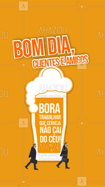 posts, legendas e frases de bares para whatsapp, instagram e facebook: Vamos começar os trabalhos? ?? #bares #ahazoutaste #cerveja #boteco 