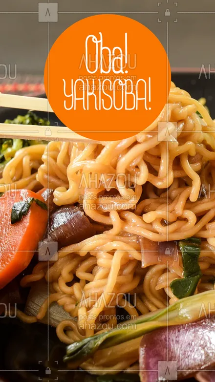 posts, legendas e frases de cozinha japonesa para whatsapp, instagram e facebook: Quem aí ama? ❤️ #yakisoba #ahazoutaste #comidajaponesa