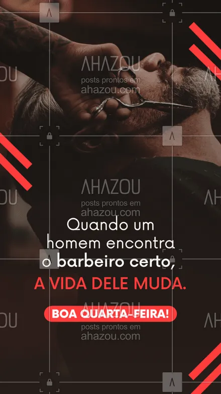 posts, legendas e frases de barbearia para whatsapp, instagram e facebook: Barbeiro é que nem casamento: compromisso pra vida toda! 😂😎
#AhazouBeauty #barba  #barbeiro  #barbearia  #barberLife  #barberShop  #barbeiromoderno 