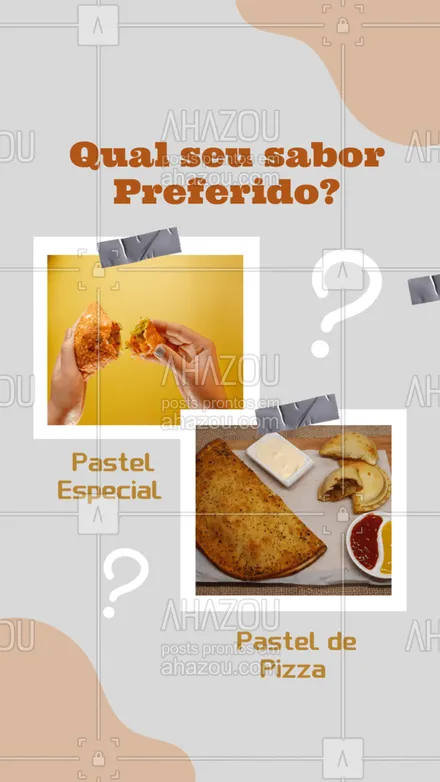 posts, legendas e frases de pastelaria  para whatsapp, instagram e facebook: Você ama um pastelzão recheado ou prefere os tradicionais de pizza? #ahazoutaste #amopastel  #foodlovers  #instafood  #pastel  #pastelaria  #pastelrecheado 