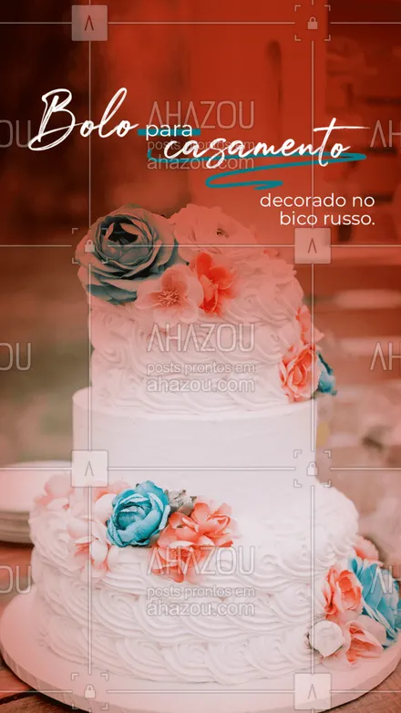 posts, legendas e frases de confeitaria para whatsapp, instagram e facebook: O seu casamento merece um bolo maravilhoso! ?
Entre em contato para fazer a sua encomenda!?
 #ahazoutaste #bolo #boloconfeitado #bolodecorado  #confeitaria #bolosdecorados #bolo #confeitariaartesanal #bicorusso