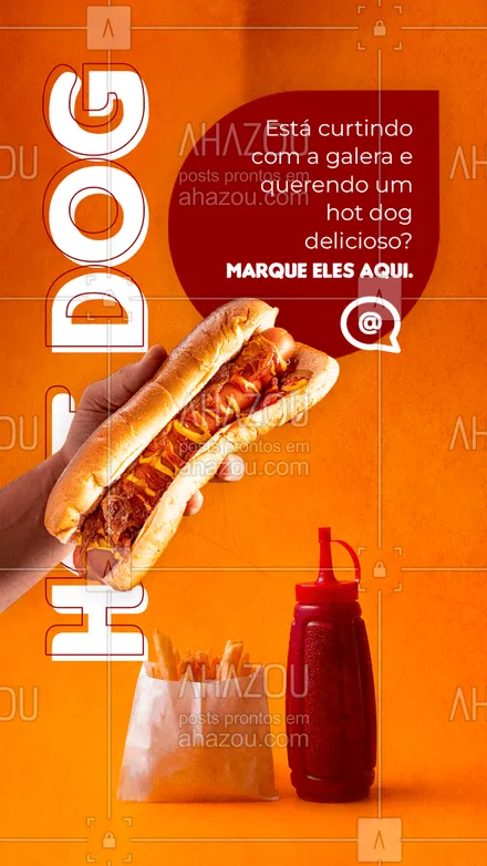 posts, legendas e frases de hot dog  para whatsapp, instagram e facebook: Marque aqui toda sua galera para conferir nossos incríveis hot dogs.

 #cachorroquente  #food  #hotdog #ahazoutaste #hotdoggourmet  #hotdoglovers #marquealguém