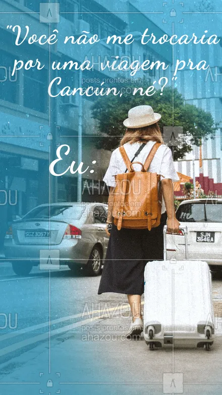 posts, legendas e frases de agências & agentes de viagem para whatsapp, instagram e facebook: Hmmm, mas é Cancún, né?! ???
#cancun #viagem #viajar #AhazouTravel  #agenciadeviagens #agentedeviagens