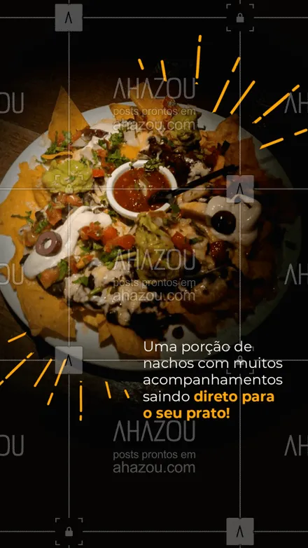 posts, legendas e frases de cozinha mexicana para whatsapp, instagram e facebook: Nachos é uma delicia com os nossos acompanhamentos ficam perfeitos, o combo ideal para você pedir hoje ? #ahazoutaste #nachos #combo #pedido #convite #restaurantemexicano #acompanhamento 