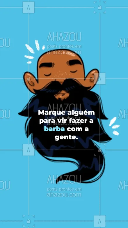 posts, legendas e frases de barbearia para whatsapp, instagram e facebook: Barba bem-feita? Confere! Entre em contato e agende o seu horário.💈🪒 #marquealguem #barbeiro #barbearia #corte #cabelo #barba #AhazouBeauty #barbeiromoderno  #barbeirosbrasil  #barber  #barberLife  #barberShop  #barbershop  #brasilbarbers 