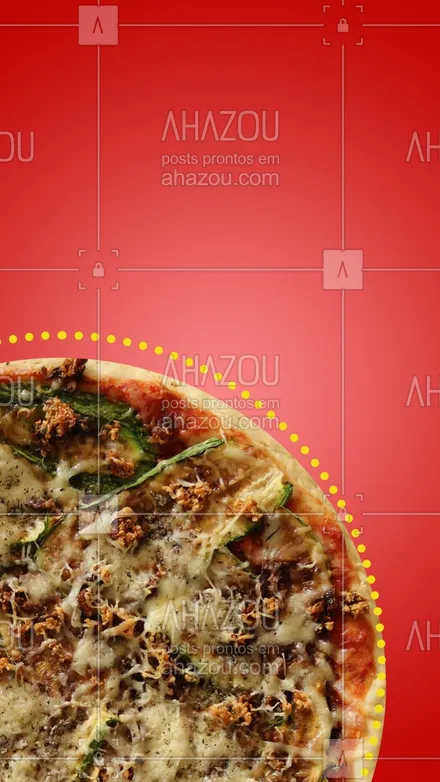 posts, legendas e frases de pizzaria para whatsapp, instagram e facebook: O nosso time não estava completo sem você. ?  #editaveisahz #ahazoutaste #pizza #vegetariana