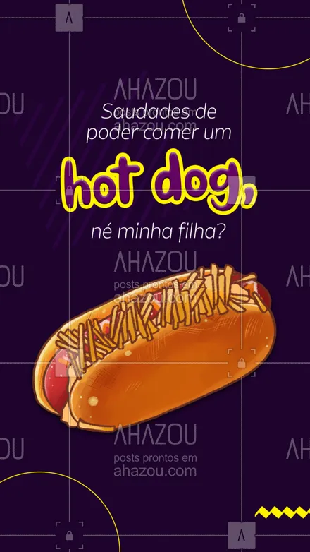 posts, legendas e frases de hot dog  para whatsapp, instagram e facebook:  Pra quem está com aquela saudade de poder comer um hot dog maravilhoso, nós te convidamos a vir já pedir o seu! ? #HotDog #Saudades #Meme #ahazoutaste #Drauzio #Convite 