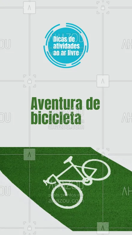 posts, legendas e frases de assuntos variados de Saúde e Bem-Estar para whatsapp, instagram e facebook: Seja em trilhas, ciclovias ou estradas rurais, pedalar é uma forma divertida de explorar o mundo ao seu redor. Coloque seu capacete, sinta o vento no rosto e embarque em uma aventura de bicicleta! 🚵‍♀️🍃 #CiclismoAoArLivre #AventuraDeBicicleta #ExploracaoNatureza #AhazouSaude #bemestar  #cuidese  #qualidadedevida  #viverbem 